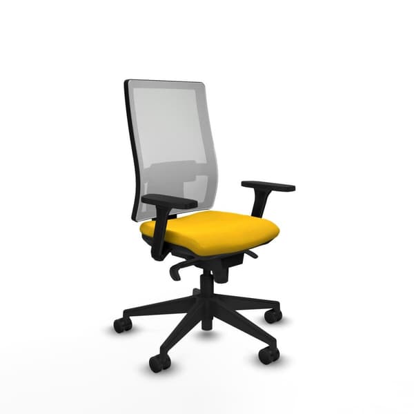 Kontorsstol Piqueras y Crespo 3D066N0 Gul