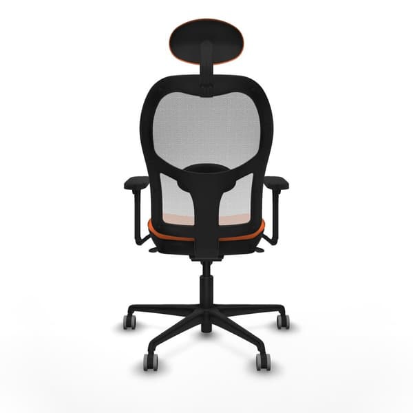Kontorsstol med nackstöd Piqueras y Crespo 3D036G1 Orange
