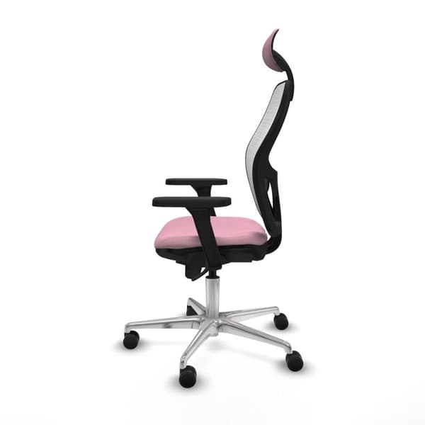 Kontorsstol med nackstöd Piqueras y Crespo 3D086N1 Rosa