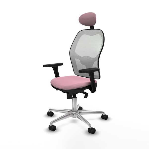Kontorsstol med nackstöd Piqueras y Crespo 3D086N1 Rosa
