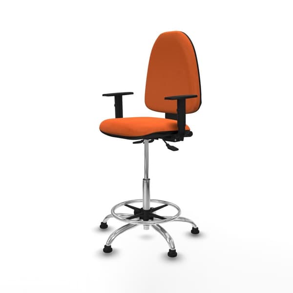 Kontorsstol Piqueras y Crespo B1D05RT Orange Hög