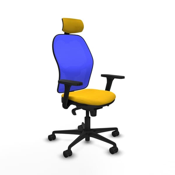 Kontorstol Jorquera Piqueras y Crespo 3D036N2 Gul