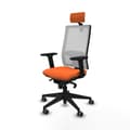 Miniatyrbillede 2 af 7: Kontorstol Piqueras y Crespo 2D066G2 Orange