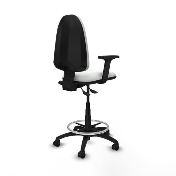 Kontorsstol Piqueras y Crespo B2D01RN Vit Hög
