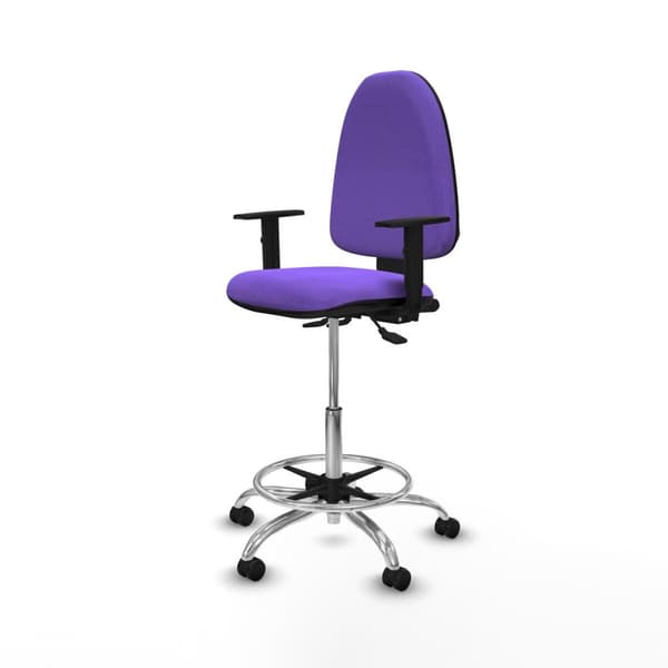 Kontorsstol Piqueras y Crespo B1D05RP Lila Hög