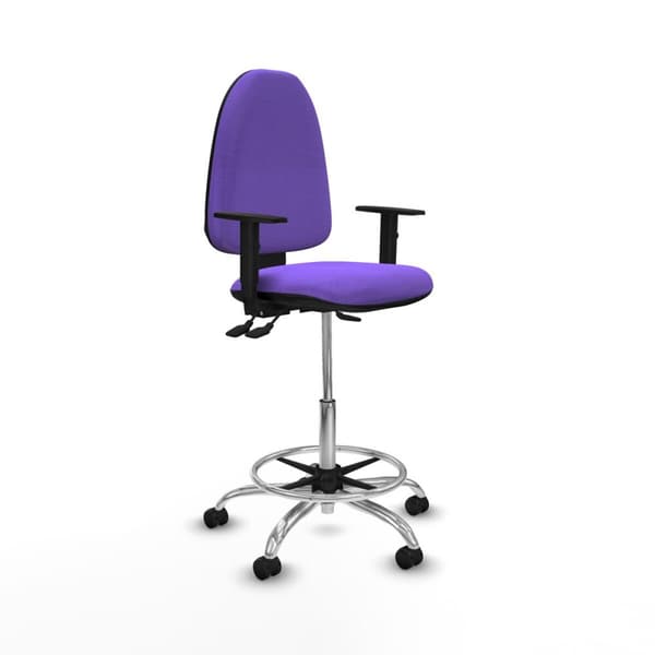 Kontorsstol Piqueras y Crespo B1D05RP Lila Hög