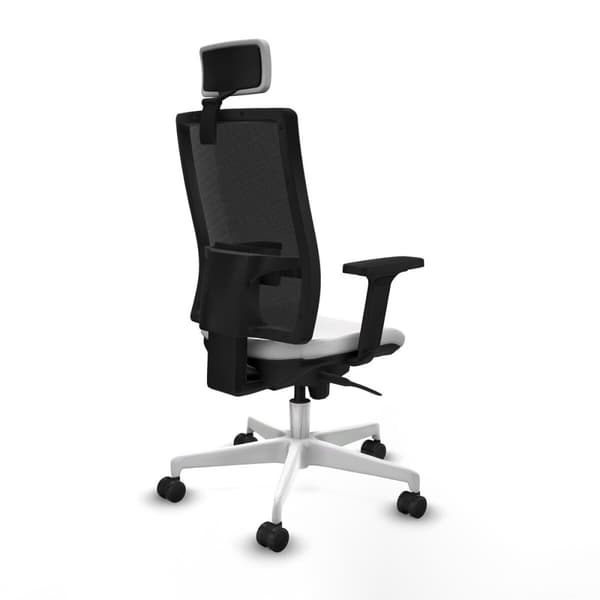 Kontorstol Piqueras y Crespo 2D026N2 Hvid