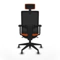 Miniatyrbillede 5 af 7: Kontorstol Piqueras y Crespo 2D066G2 Orange