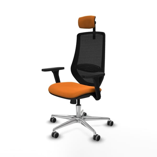 Kontorsstol Piqueras y Crespo D086G2W Orange
