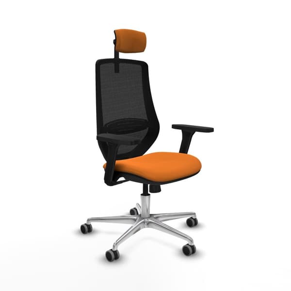 Kontorsstol Piqueras y Crespo D086G2W Orange