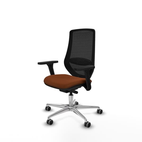 Kontorsstol Piqueras y Crespo D086G0W Brun Svart