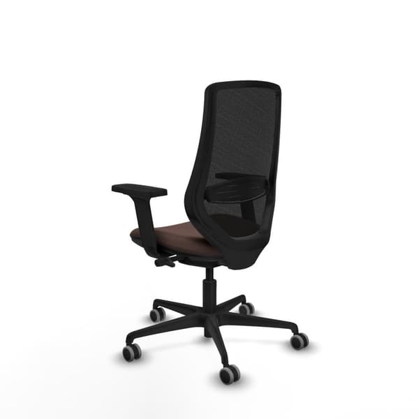 Kontorsstol Piqueras y Crespo D036G0W Svart Mörkbrun