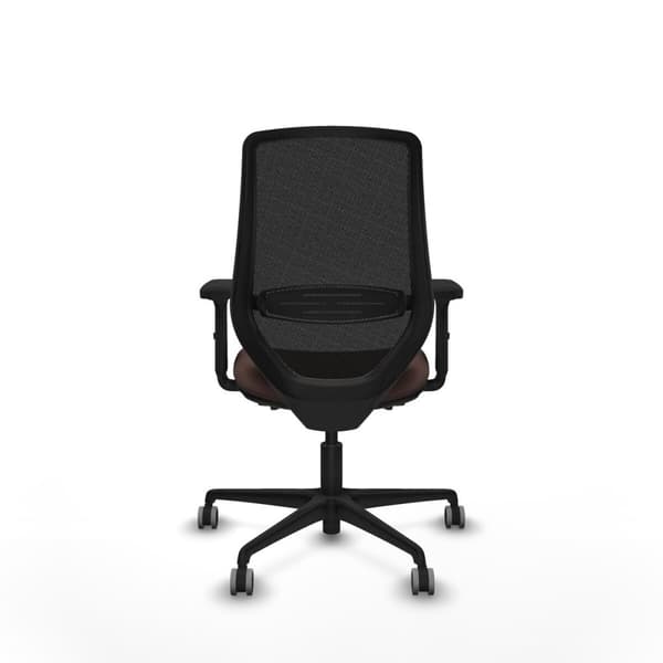 Kontorsstol Piqueras y Crespo D036G0W Svart Mörkbrun