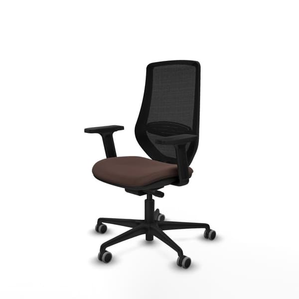 Kontorsstol Piqueras y Crespo D036G0W Svart Mörkbrun