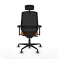 Miniatyrbillede 5 af 7: Kontorstol Piqueras y Crespo D036G2W Orange