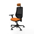 Miniatyrbillede 2 af 7: Kontorstol Piqueras y Crespo D036G2W Orange