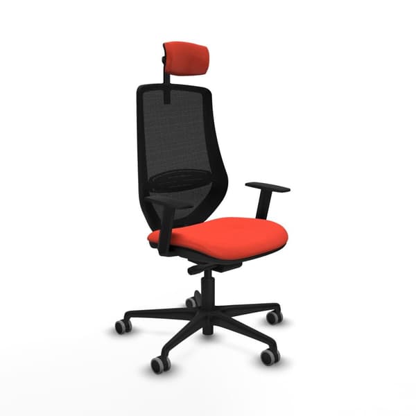 Kontorstol Piqueras y Crespo D036G2W Mørk orange