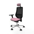Miniatyrbillede 2 af 7: Kontorstol Piqueras y Crespo D086N2W Pink