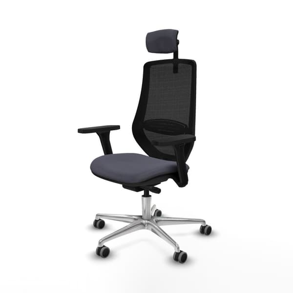 Kontorstol Piqueras y Crespo D086G2W Mørkegrå