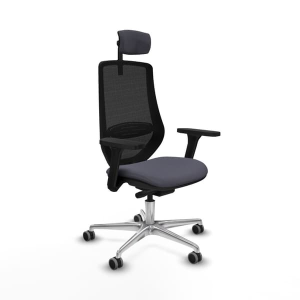 Kontorstol Piqueras y Crespo D086G2W Mørkegrå