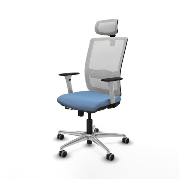 Kontorstol Piqueras y Crespo 1B086G2 Himmelblå