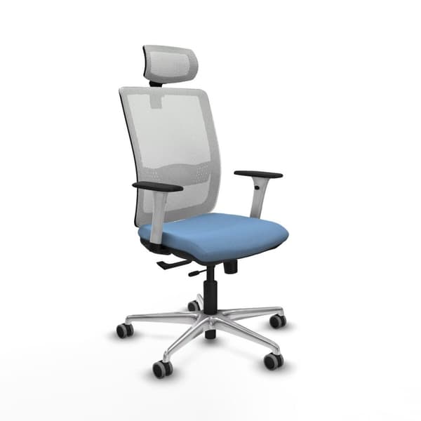Kontorstol Piqueras y Crespo 1B086G2 Himmelblå