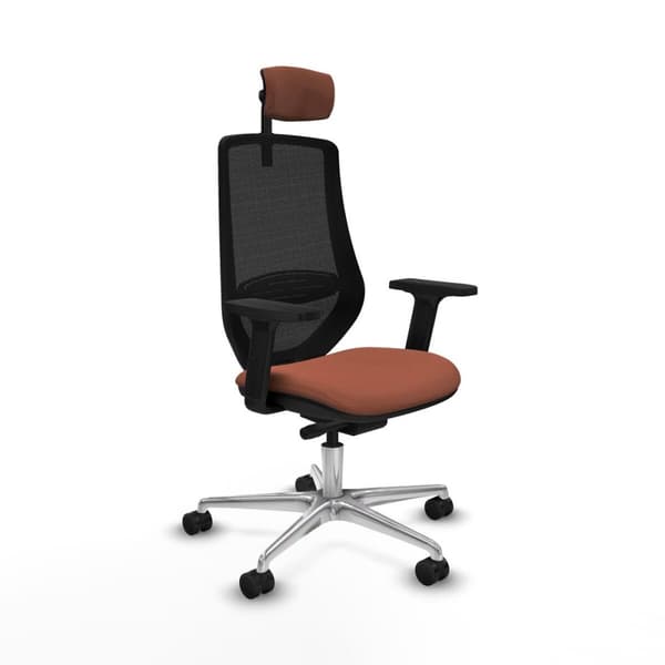 Kontorstol Piqueras y Crespo D086N2W Brun Svart