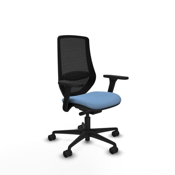 Kontorstol Piqueras y Crespo D036N0W Himmelblå
