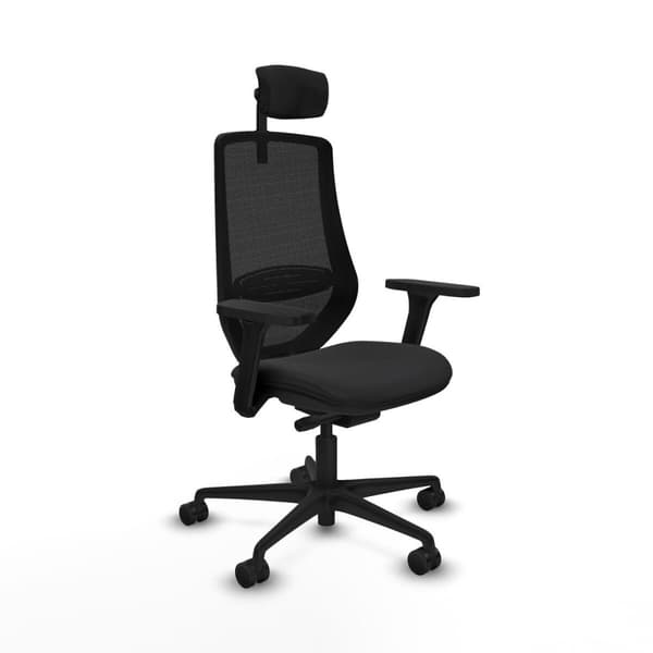 Kontorstol Piqueras y Crespo D036N2W Svart
