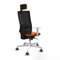 Miniatyrbillede 6 af 7: Kontorstol med hovedgærde Piqueras y Crespo 4B026G2 Orange