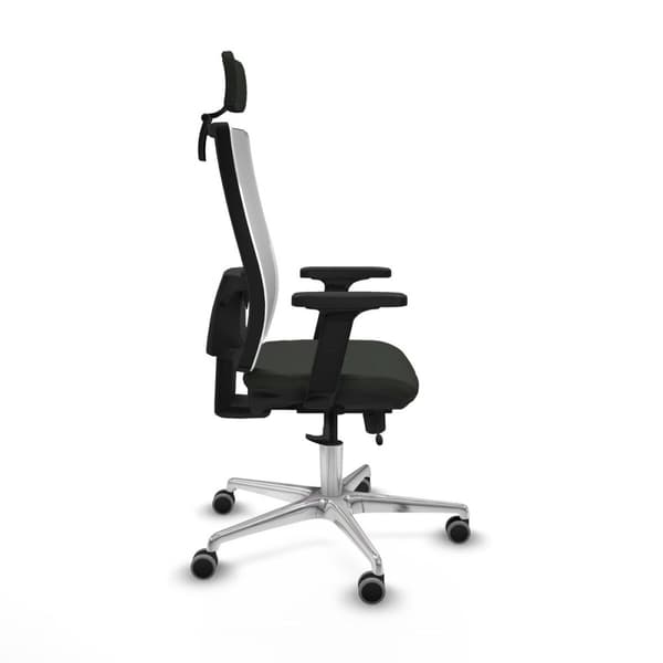 Kontorstol med hovedgærde Horna Traslack Piqueras y Crespo 2D086G2 Sort