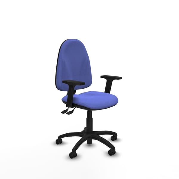 Kontorstol Piqueras y Crespo B2D01RF Lyseblå