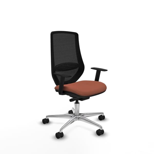 Kontorstol Piqueras y Crespo D086N0W Brun Sort