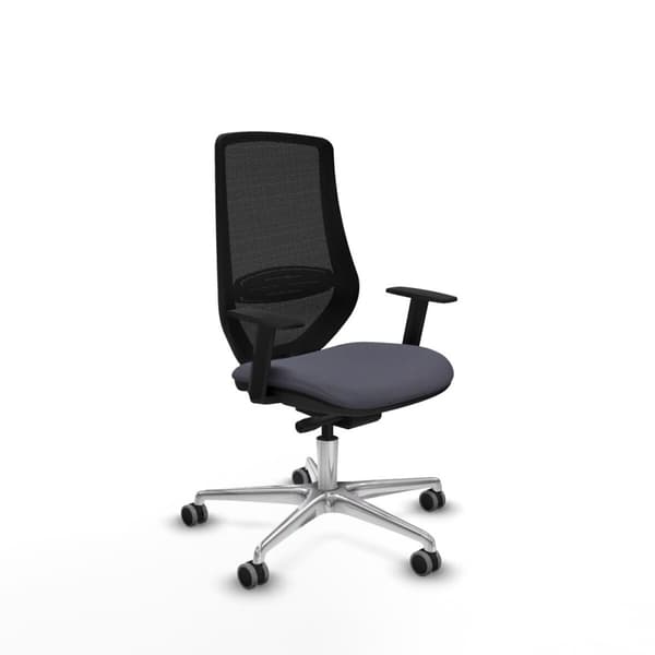 Kontorstol Piqueras y Crespo D086G0W Mørkegrå