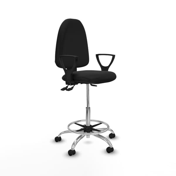 Kontorstol Piqueras y Crespo BFN05RP Sort Høj