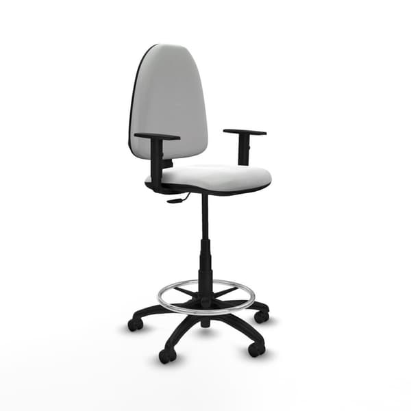 Kontorstol Piqueras y Crespo B1D01RF Hvid Høj