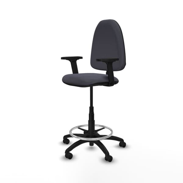 Kontorstol Piqueras y Crespo B2D01RF Mørkegrå