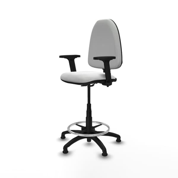 Kontorstol Piqueras y Crespo B2D01RT Hvid Høj