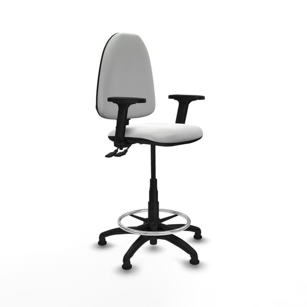 Kontorstol Piqueras y Crespo B2D01RT Hvid Høj