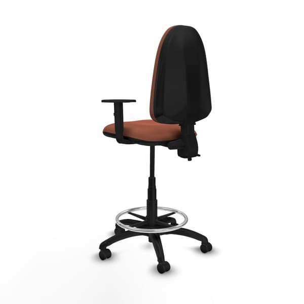 Kontorstol Piqueras y Crespo B1D01RF Brun Høj