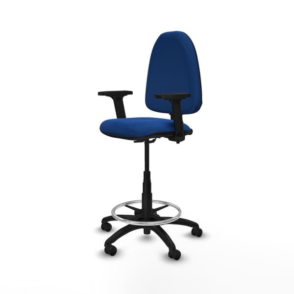 Kontorsstol Piqueras y Crespo B2D01RF Blå Hög