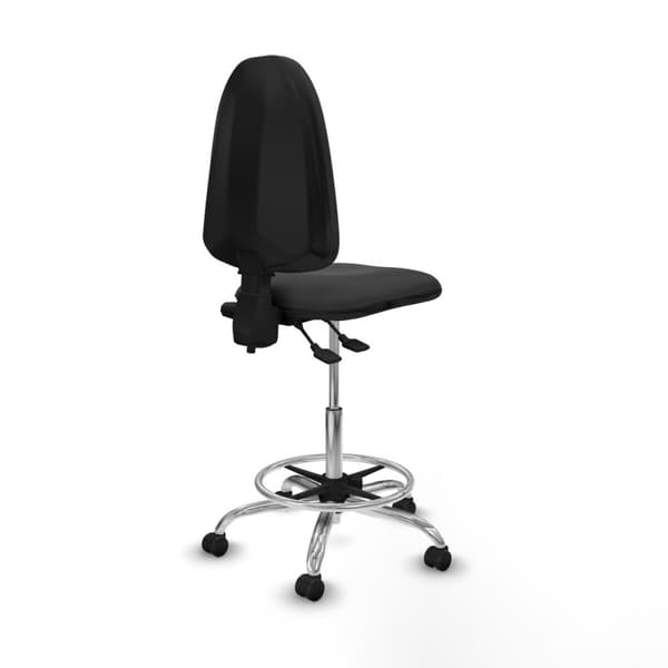 Kontorsstol Piqueras y Crespo B0005RP Mörkgrå Hög