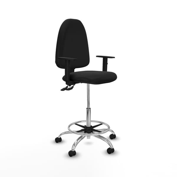Kontorstol Piqueras y Crespo B1D05RF Sort Høj