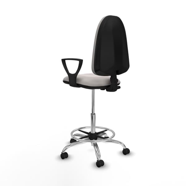 Kontorstol Piqueras y Crespo BFN05RF Hvid Høj