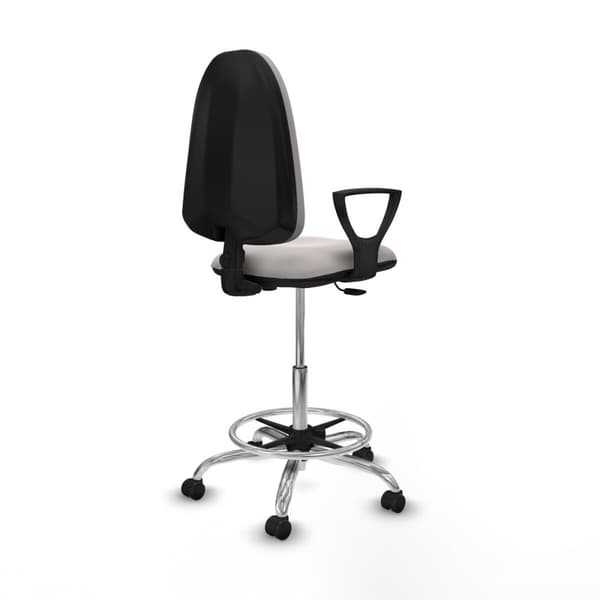 Kontorstol Piqueras y Crespo BFN05RF Hvid Høj