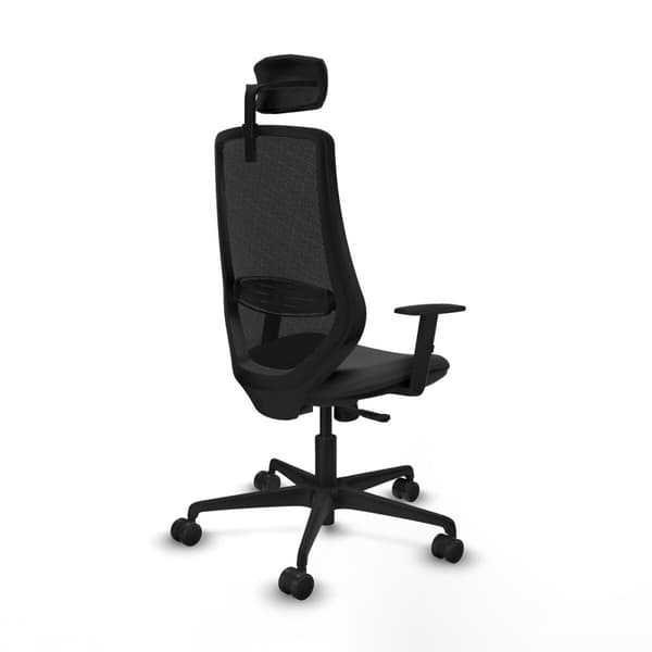 Kontorsstol Piqueras y Crespo D036N2W Mörkgrå