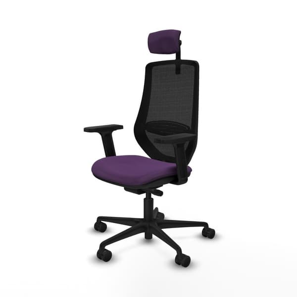 Kontorsstol Piqueras y Crespo D036N2W Purpur