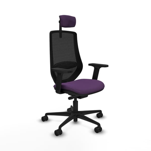 Kontorsstol Piqueras y Crespo D036N2W Purpur