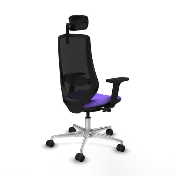 Kontorsstol Piqueras y Crespo D086N2W Lila