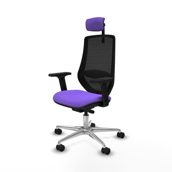 Kontorsstol Piqueras y Crespo D086N2W Lila